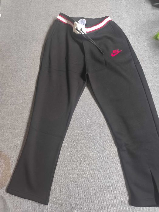 Nowe dresy męskie komplet spodnie bluza Nike XXL ocieplane bawełna