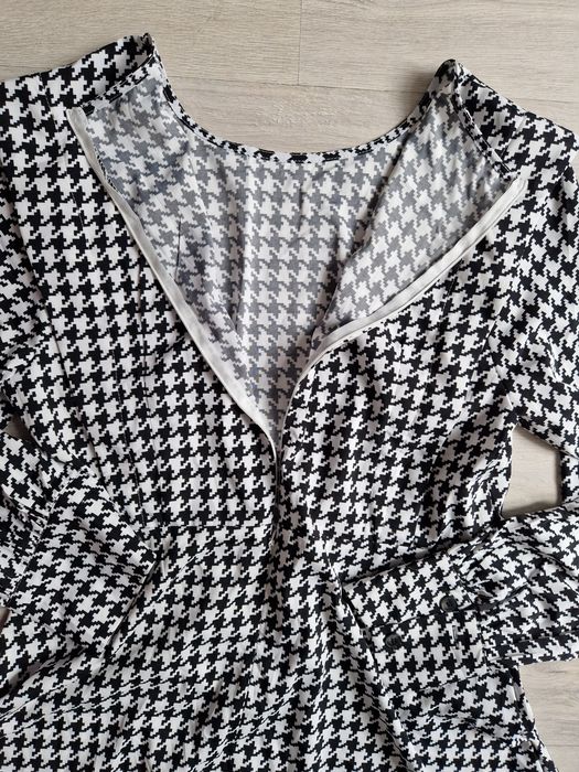 Sukienka damska w pepitkę