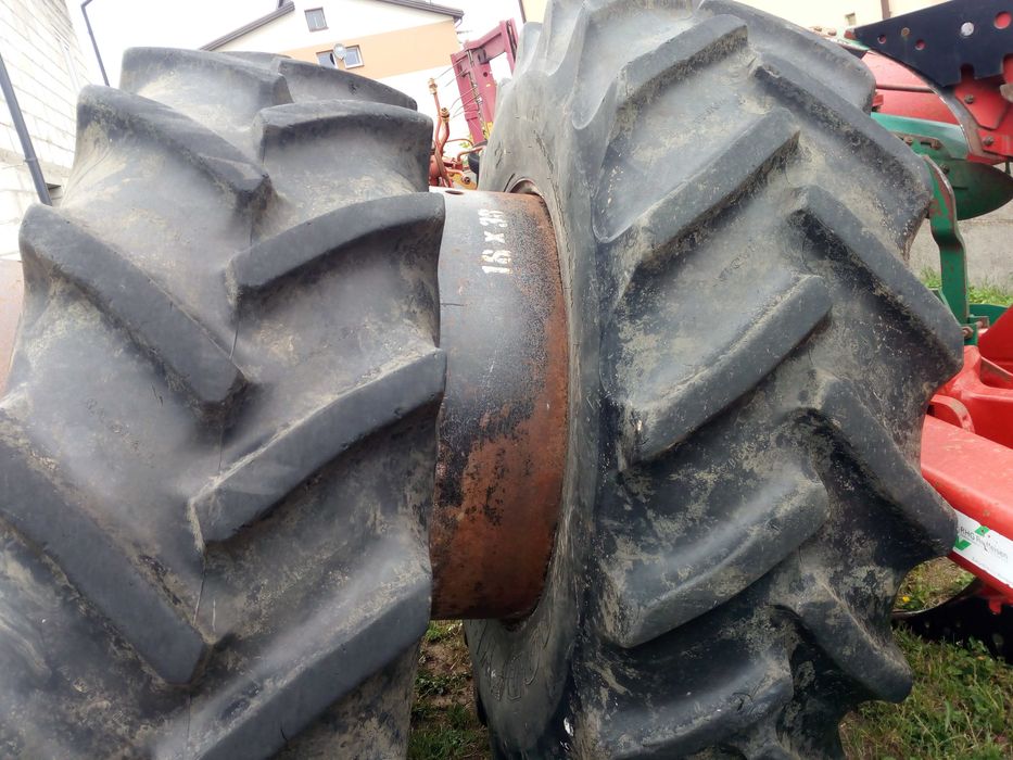 Koła bliźniacze, opony Goodyear 480/85 R38 - 20.8 R38