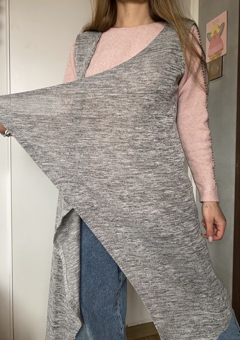 kamizelka narzutka długa Takko Fashion