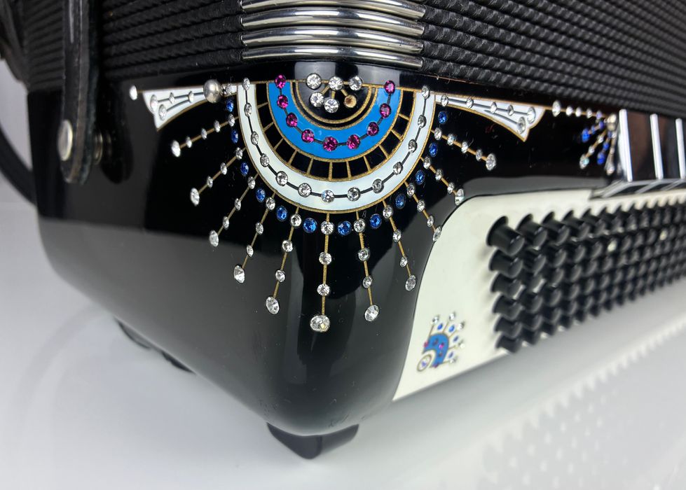 Akordeon włoski Polverini 120/5/5 Casotto - Piękny!