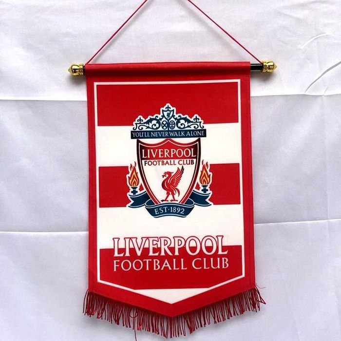 Proporczyk duży Liverpool Fc pięknie wykonany kolekcjonerski