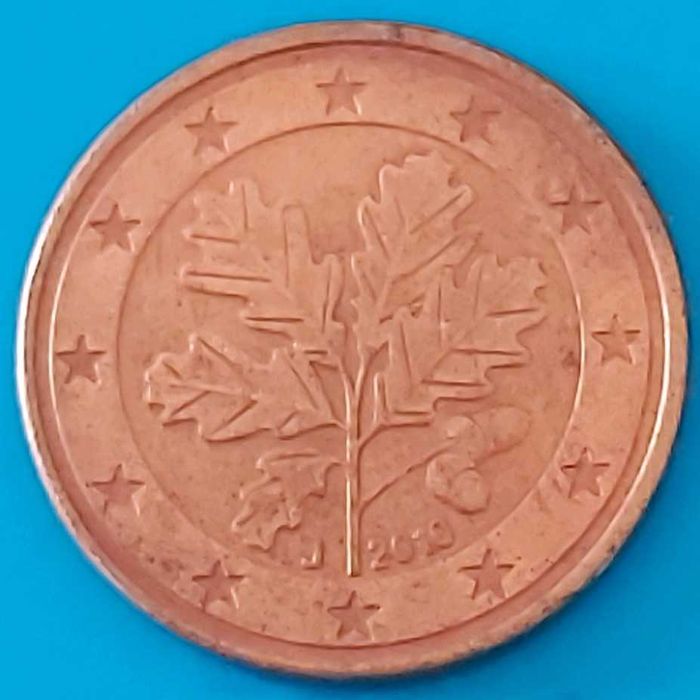 5 Cêntimos de 2010 * J * da Alemanha