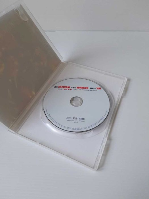 DVD G3 Live Satriani, Johnson & Vai