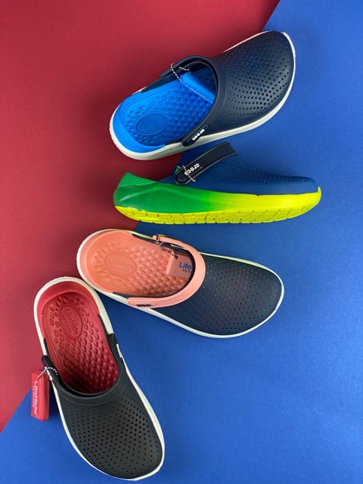 Мужские Кроксы Crocs LiteRide Сабо Лайт Райт 36-45 р