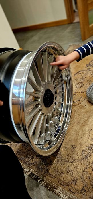 kute custom 3 częsciowe felgi 20" 5x112 et 38