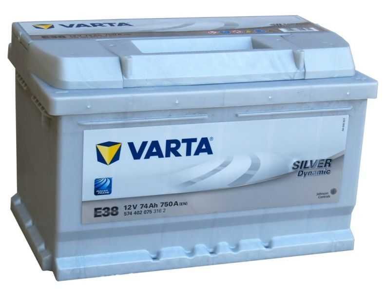 Akumulator VARTA Silver Dynamic E38 74Ah 750A EN