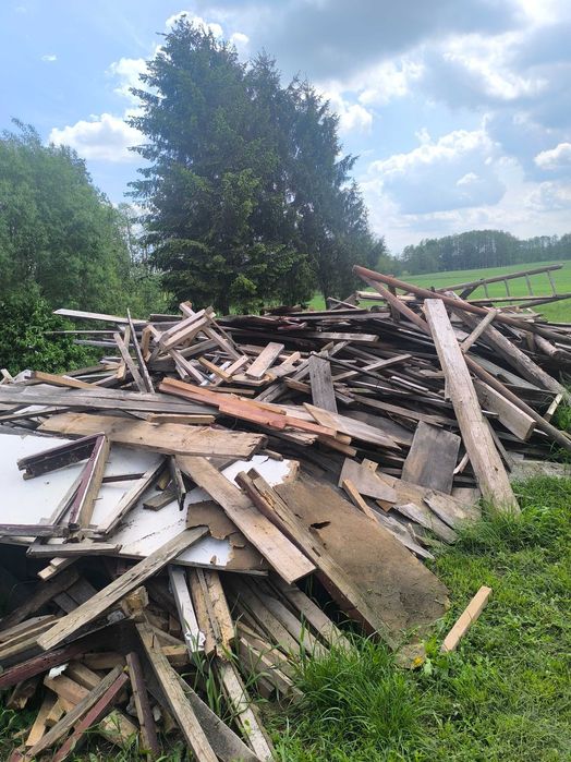 Deski z dachu 180m2