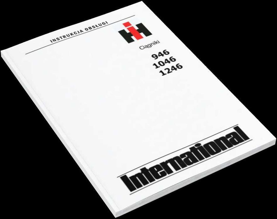 Instrukcja obsługi International IH 946,  1046,  1246