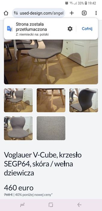 Krzesła voglauer