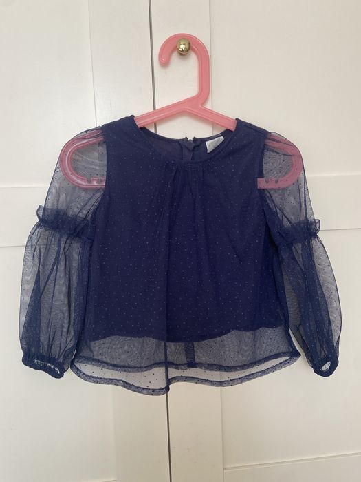 Bluzka z dlugim rekawem wizytowa cool club