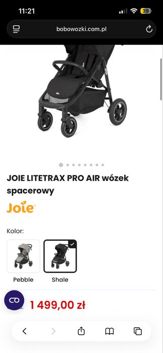Wozek spaverowy Joie