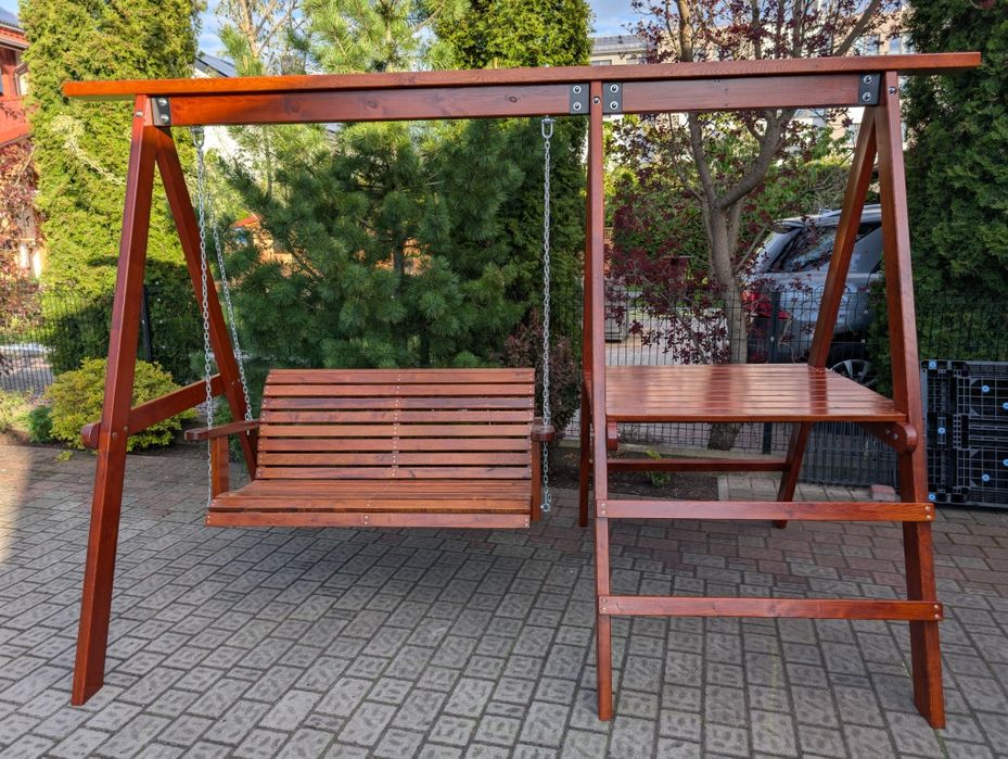 Huśtawka ogrodowa solidna