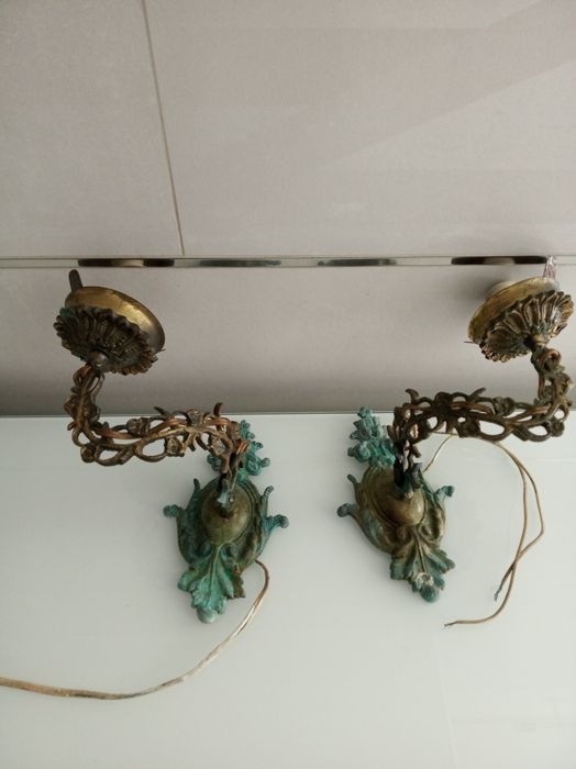 Candeeiros de petróleo antigos e outros