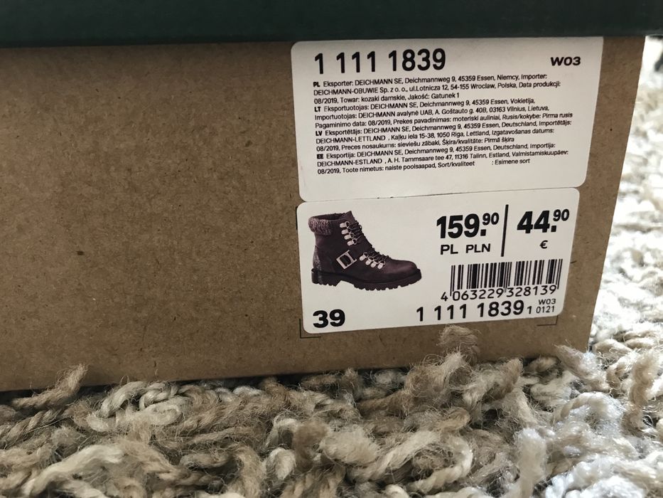 Buty do kostek, wiązane