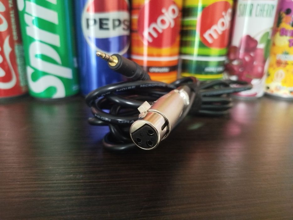 перехідник Jack 3.5 мм – XLR (мама), 2.5 м