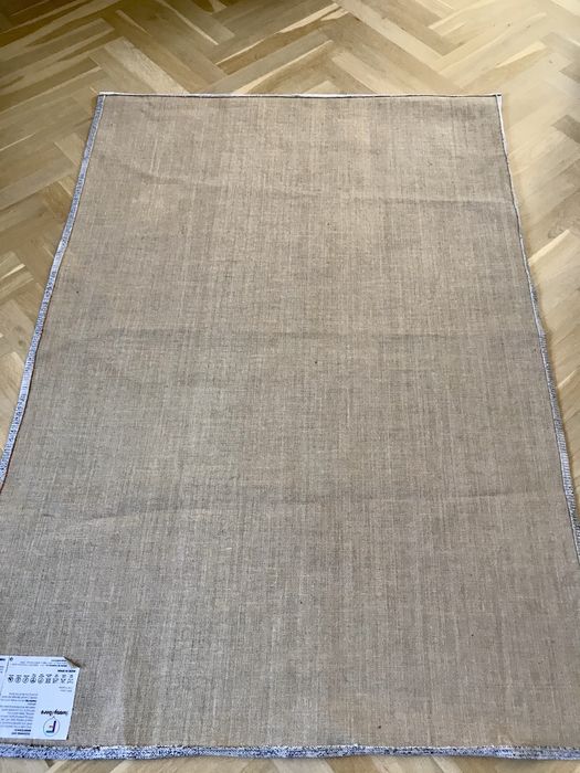 hiszpański szary dywan funny floors BC Fabrics w różowe flamingi