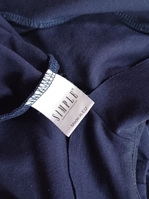 Sukienka Simple 36 z tygrysim wzorem