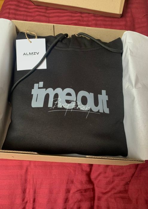 Комплект ADM: Худи Timeout Black + Легинсы (Новый, в упаковке)