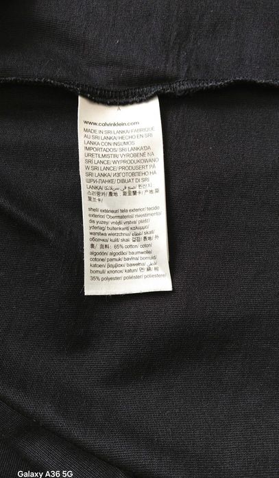 Męska koszulka Calvin Klein..