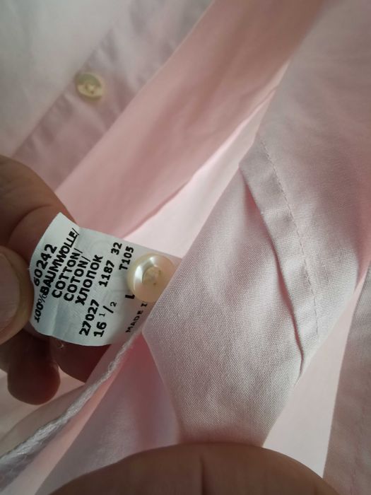 koszula męska krótki rękaw markowe 2 sztuki firma casa moda roz. L