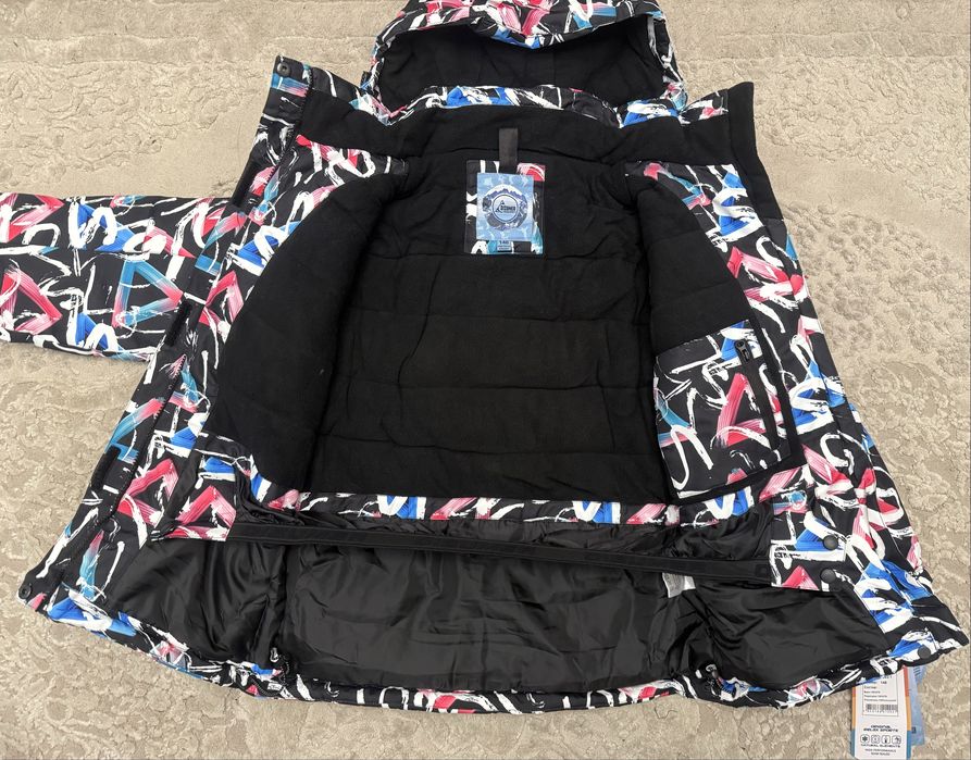 Зимовий мембранний термо костюм комбінезон на дівчинку 128-164 Dizumer