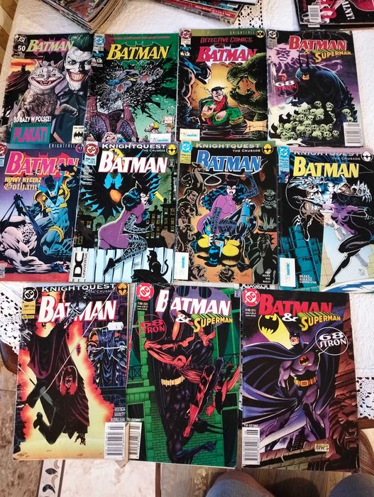 Komiksy Batman TMsemic nr - 1/95 4/95 9/95 6/96 9/96 10/96 11/96 3/97 1/98 6/98 7/98