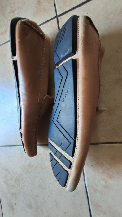 Skórzane buty Wojas