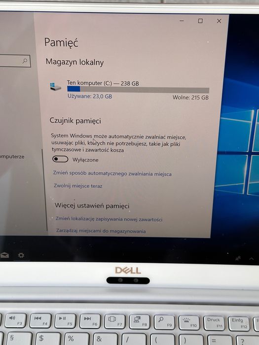Laptop Dell XPS P82G 8GB RAM 256SSD Core i7 8550U