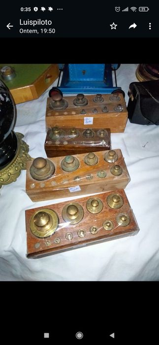 Vários artigos para venda