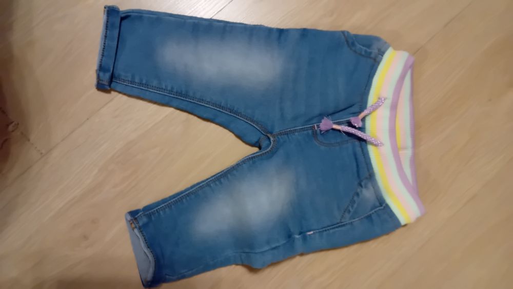 Spodnie jeansowe rozmiar 68