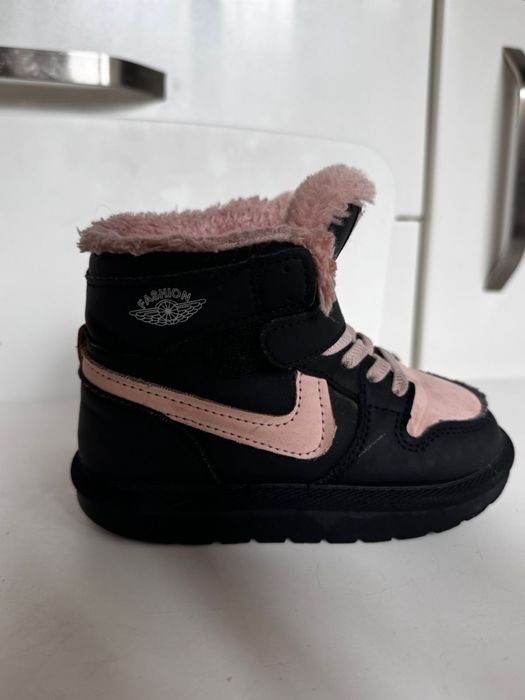 Кроссовки высокие хайтопы меховые