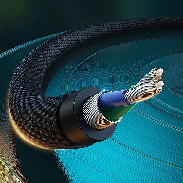 Ugreen kabel przewód audio 3,5 mm mini jack (męski) - 2RCA (męski) 2m