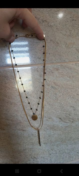 Naszyjnik celebrytka stal chirurgiczna