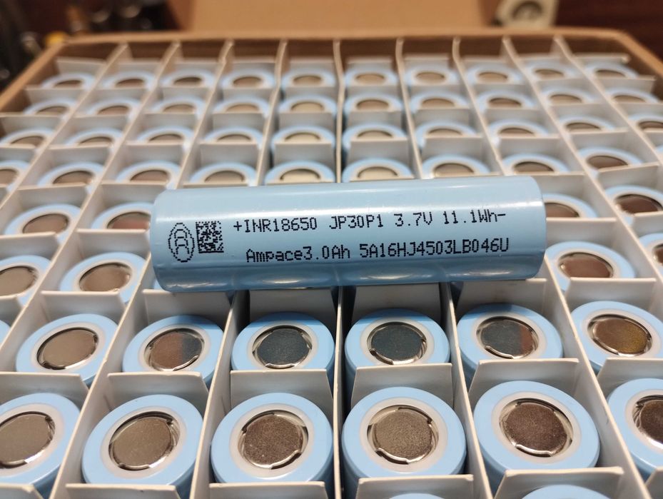 18650 Ampace jp30 36A 3000mAh 3mOm tabless