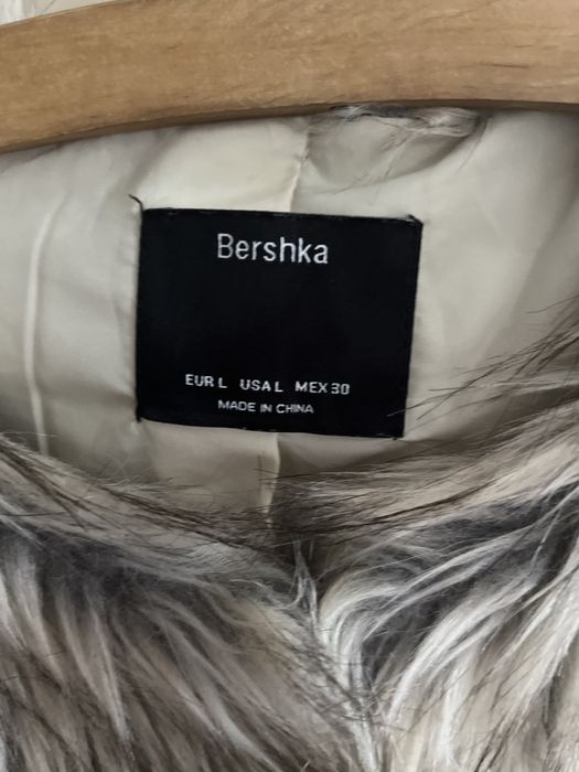 Kamizelka z futerka Bershka