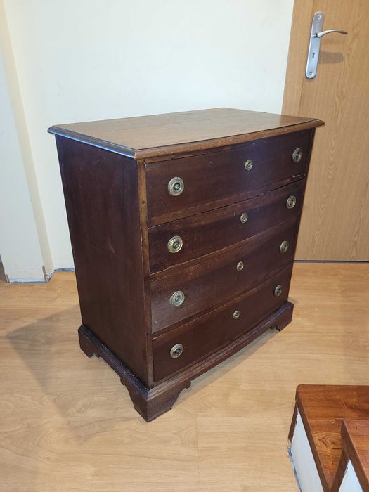 2 Comodas Madeira 4 gavetas