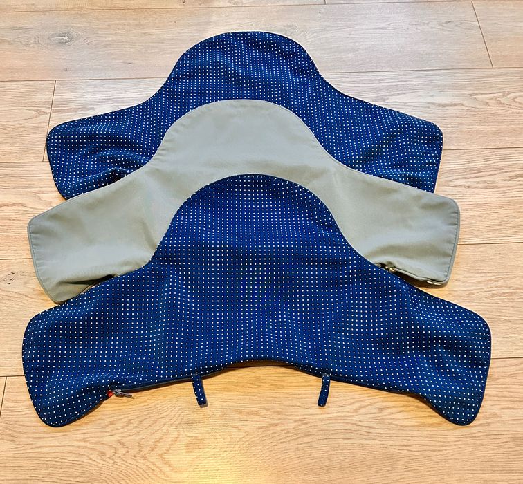 3 pokrowce na poduszkę do krzesła Antilop