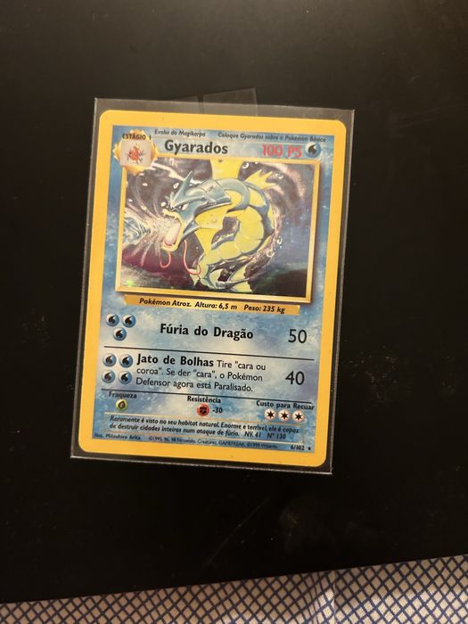 Pokemon cartas Gyarados
