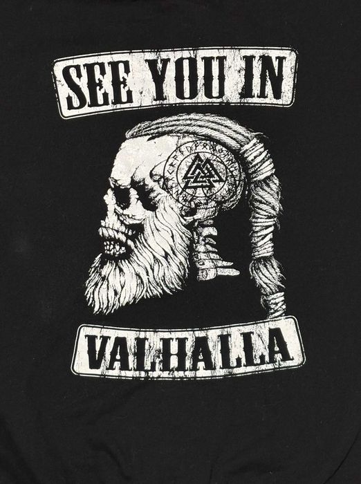 Bluza z kapturem See You In Valhalla Wiking roz. XXL