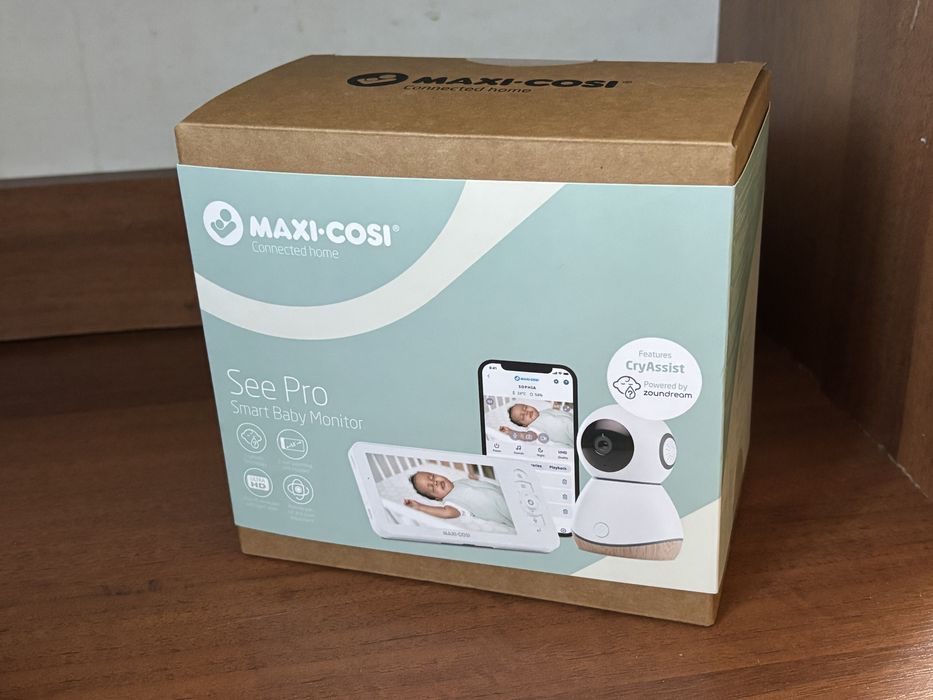 Maxi-Cosi See Pro Smart Baby Monitor з ШІ та розпізнаванням плачу