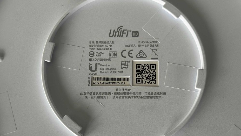Access Point Ubiquiti (UAP-AC-HD) - Unifi