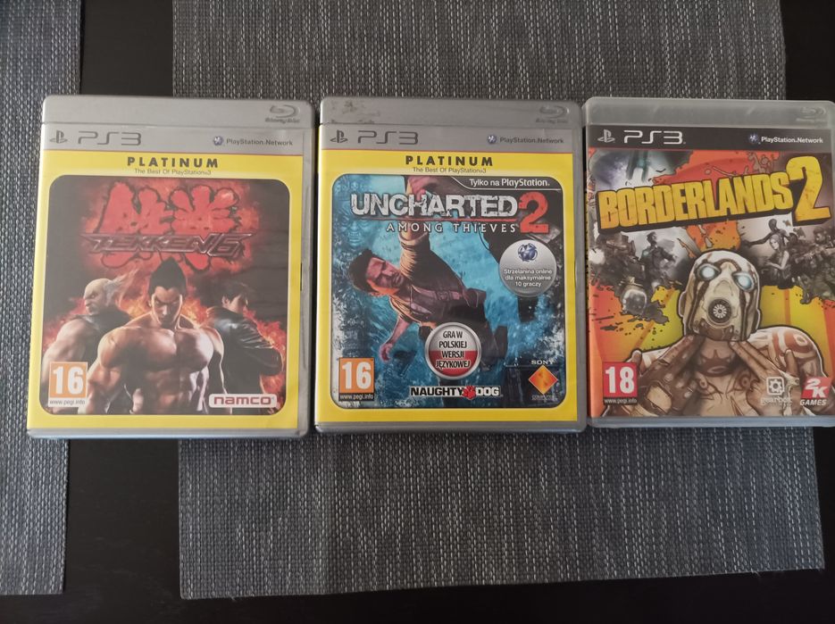 Tekken 6 Uncharted 2 Borderlands 2 ps3