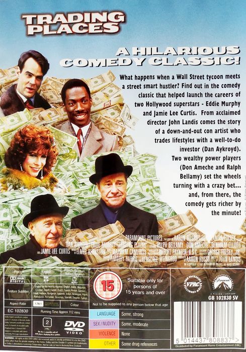 Trading Places (1983)Eddie Murphy DVD