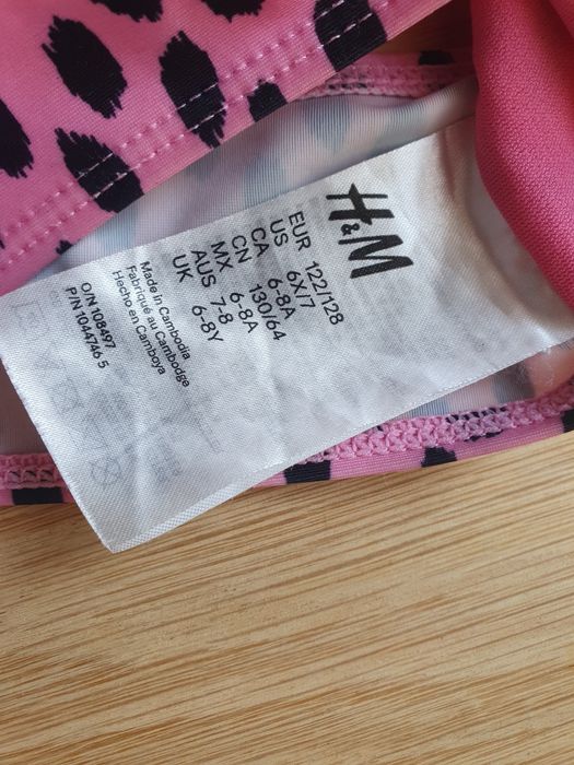 Strój kąpielowy H&M 122/128