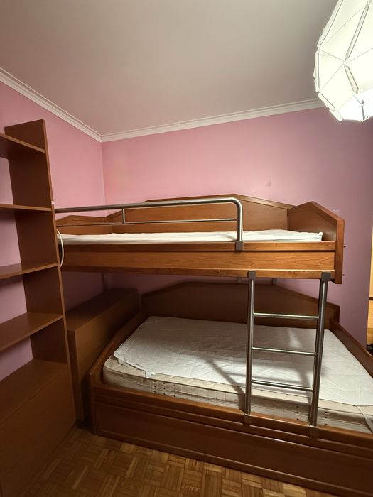 Quarto/Estúdio completo para 3 pessoas