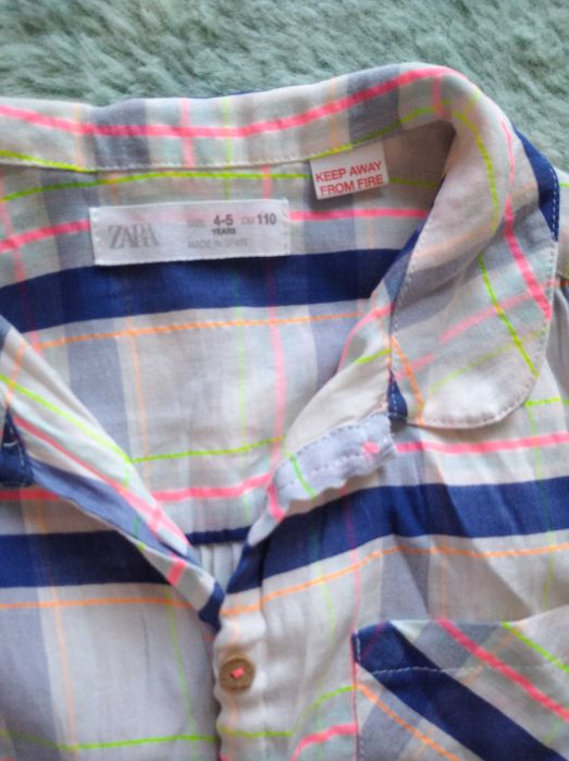 Nowa koszula dziewczęca Zara