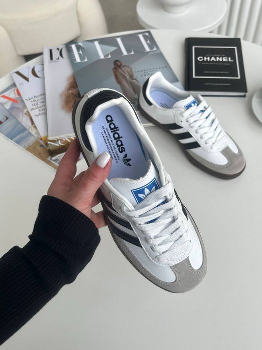 Жіночі кросівки Adidas Samba White адідас самба