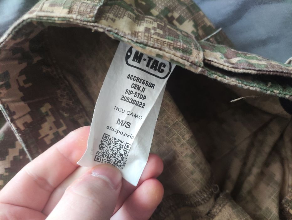 M-Tac штани Aggressor Gen.II Rip-Stop NGU Camo (M/S)