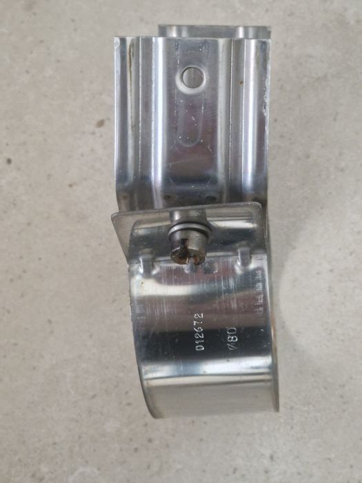 Topo em inox para chaminé e abraçadeira 80mm